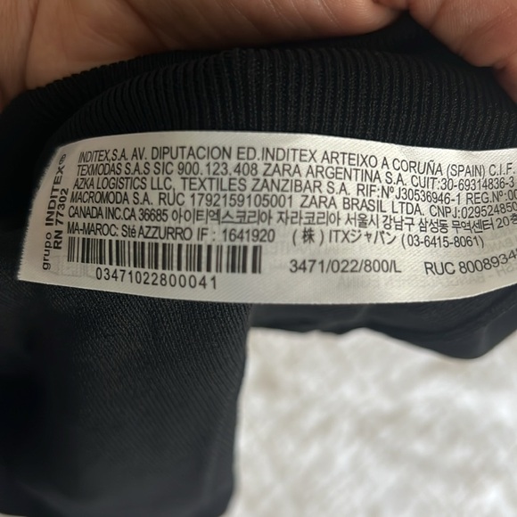 Zara Ribbed Basic Tank Top - Picture 6 of 7